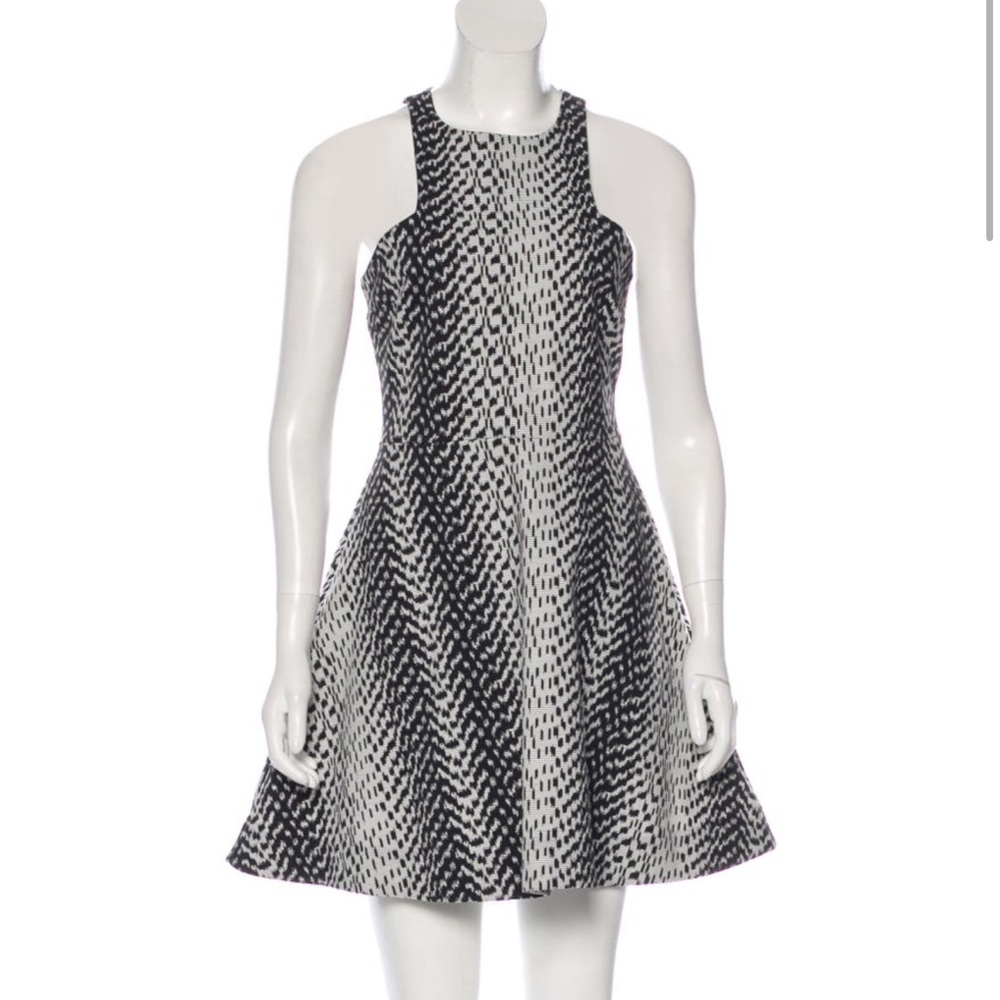 Elizabeth and James Abstract Print Mini Dress - Sz 6